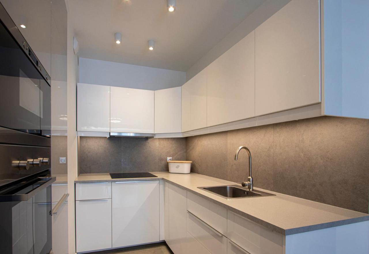 Apartmán Cztery Oceany, Apartament Blisko Plazy, Grey Gdaňsk Exteriér fotografie